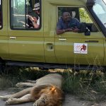 Charles our senior guide in Queen Elizabeth national Park. Charles our senior guide in Queen Elizabeth national Park.